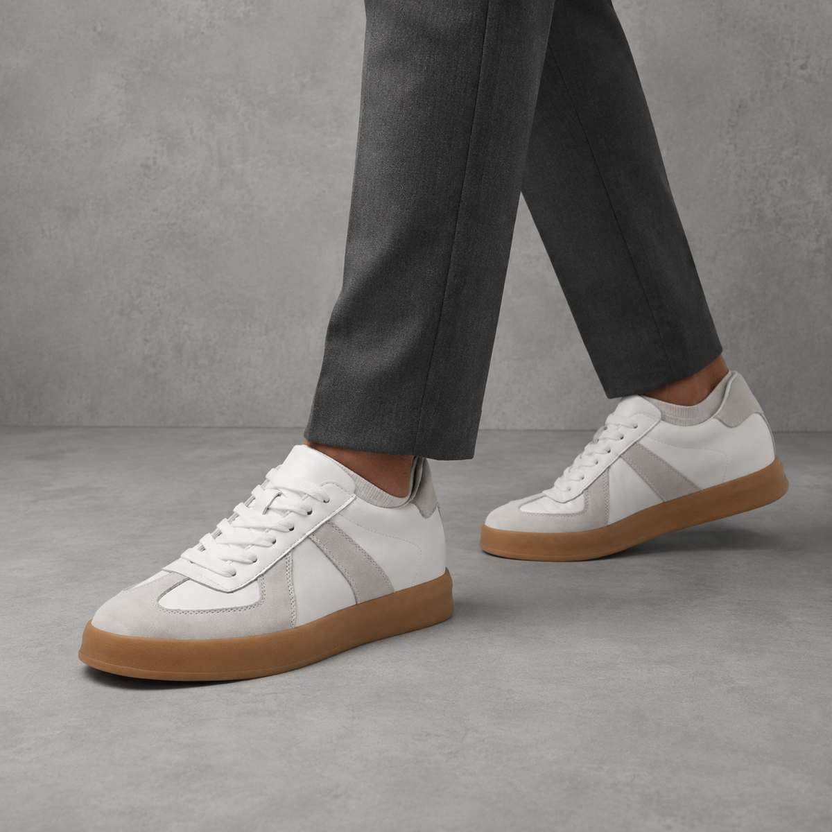 SNEAKER RETRO CON RIALZO INTERNO