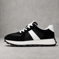 SNEAKER URBANA NERA CON RIALZO INTERNO