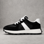 SNEAKER URBANA NERA CON RIALZO INTERNO